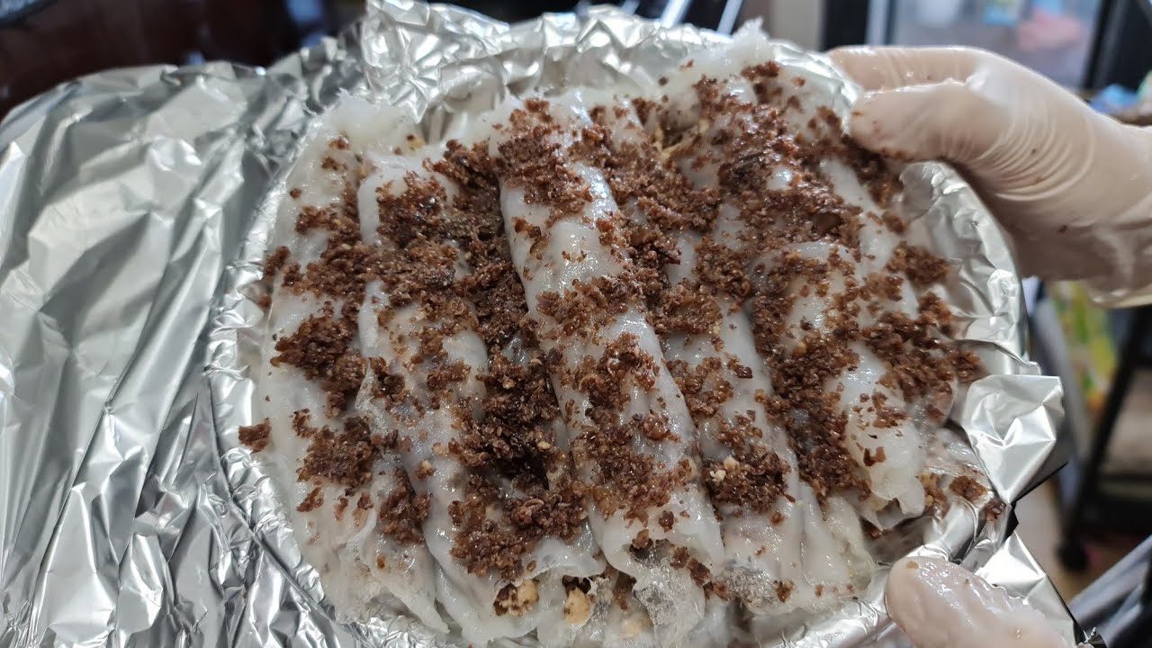 Bánh cuốn nhân mộc nhĩ