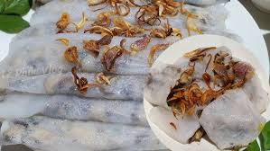 Bánh cuốn nhân chay