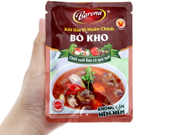 Gói kho bò